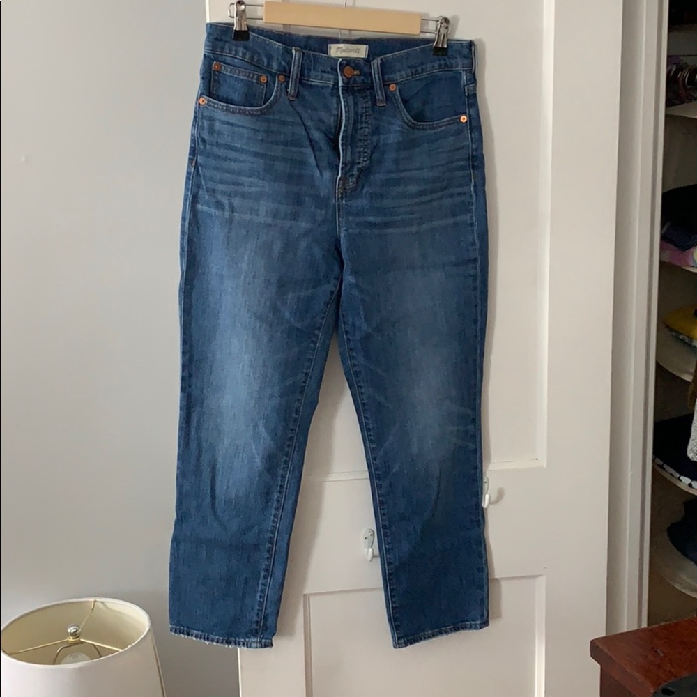 Madewell perfect vintage crop Jean